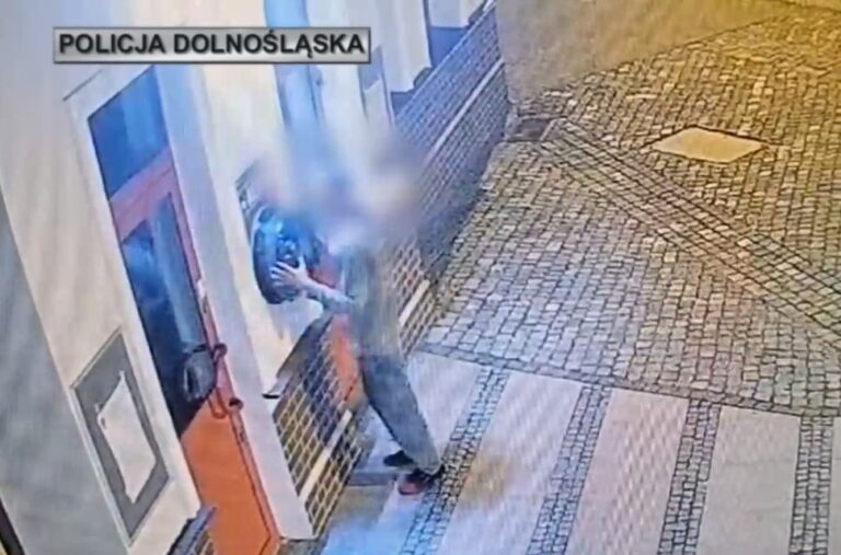 W oku kamery. Policja ujawnia nagranie z kradzieży defibrylatora