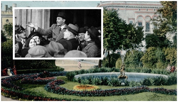 Jan Kiepura śpiewał przy świdnickiej fontannie