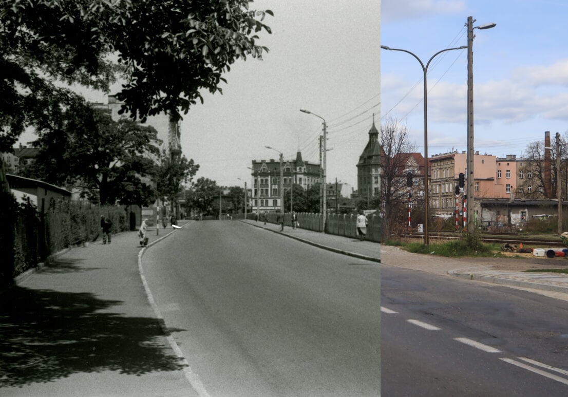 Świdnica wczoraj i dziś. Ulica Kolejowa