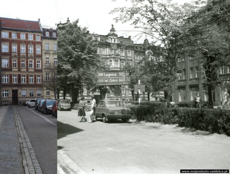 Świdnica wczoraj i dziś. Ulica Żeromskiego