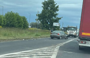 Zderzenie dwóch osobówek na Przemysłowej