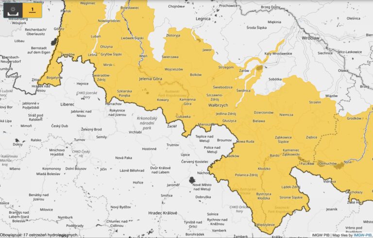 Synoptycy ostrzegają przed możliwymi wezbraniami na rzekach regionu