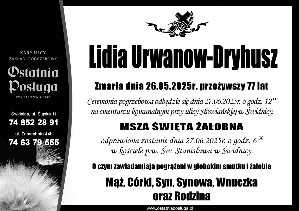 Lidia Urwanow-Dryhusz