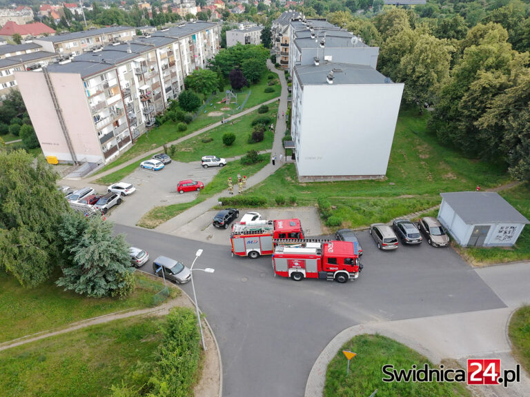 Tlenek węgla w kilku mieszkaniach w Strzegomiu [FOTO]