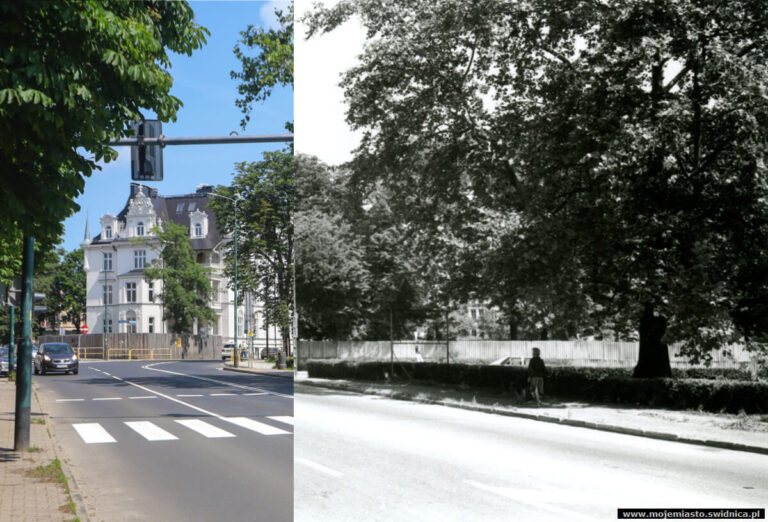 Świdnica wczoraj i dziś. Ulica Żeromskiego