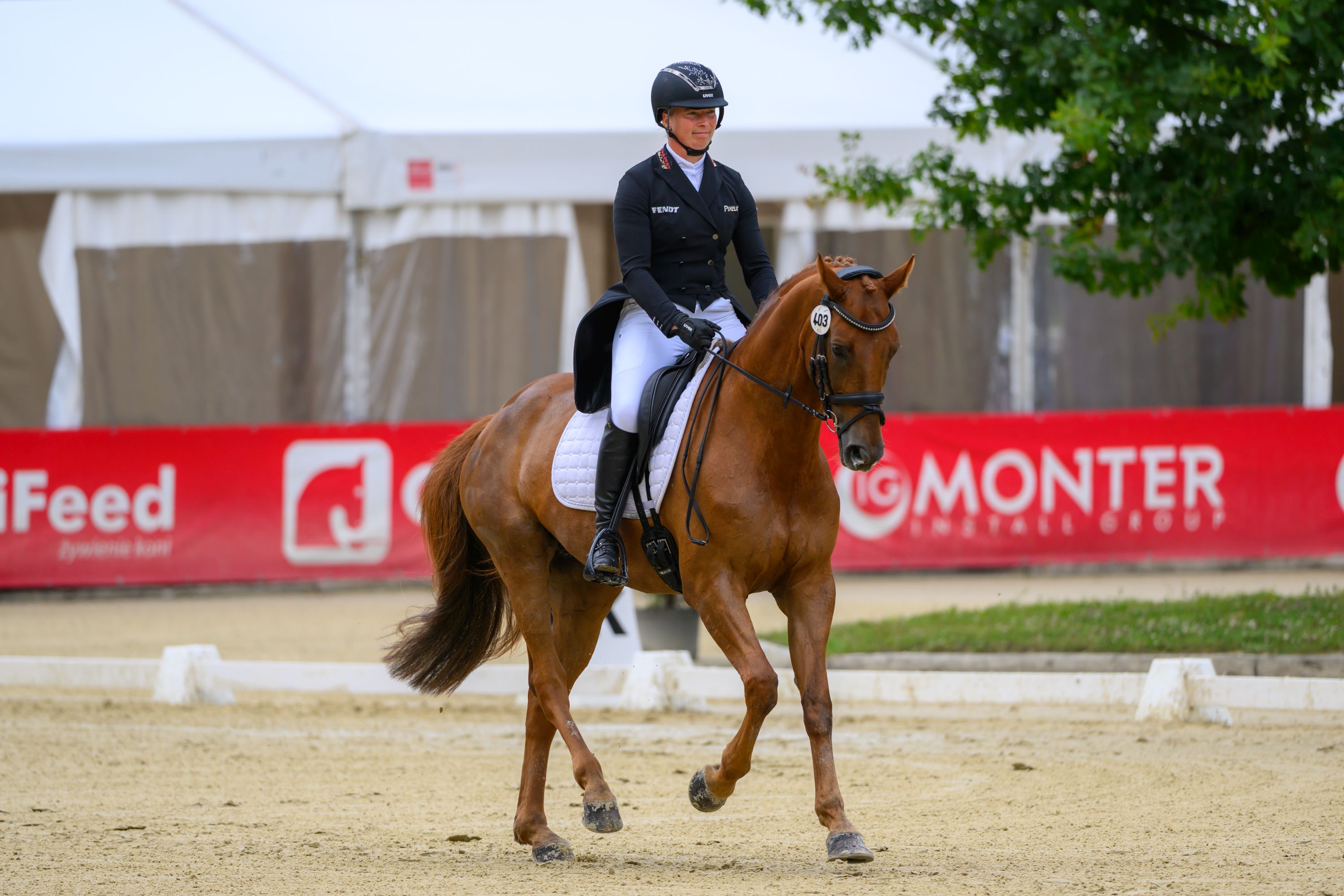 Konkursy ujeżdżenia otworzyły zmagania w ramach Strzegom Summer Tour 2025