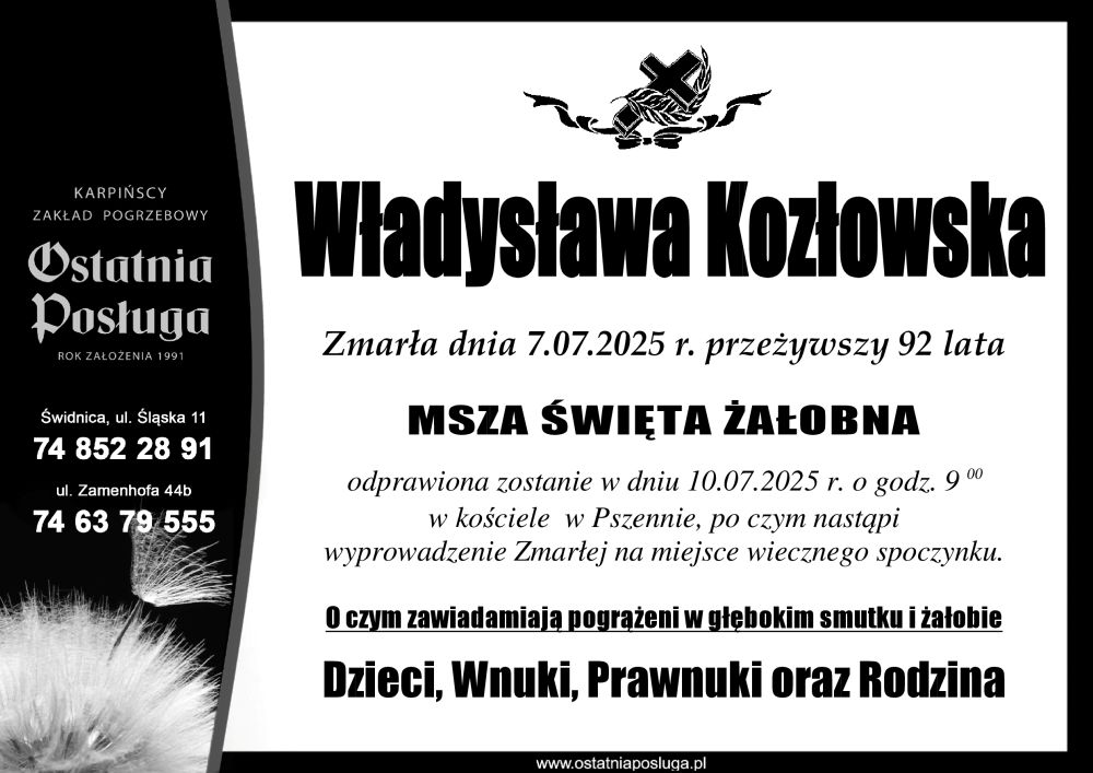 Władysława Kozłowska