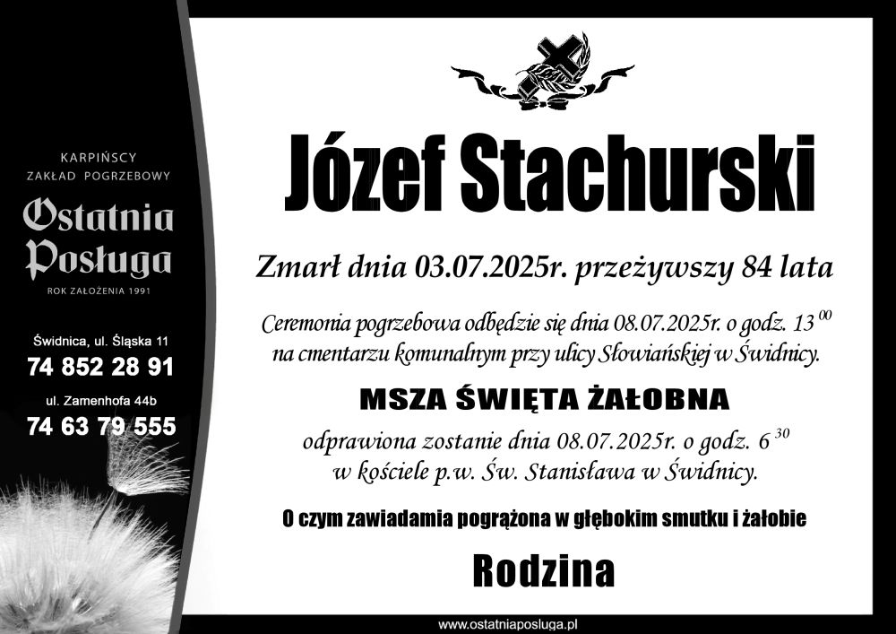 Józef Stachurski
