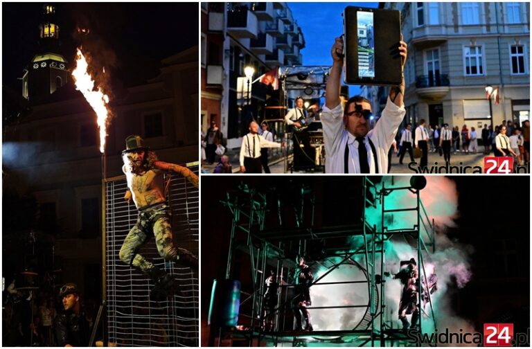 Postapokaliptyczna wizja z muzyką na żywo na świdnickim Rynku. Wielki finał 27. Festiwalu Teatru Otwartego [FOTO/VIDEO]