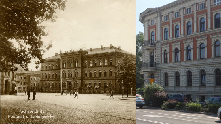 Świdnica wczoraj i dziś. Plac Grunwaldzki