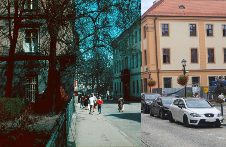 Świdnica wczoraj i dziś. Ulica Franciszkańska