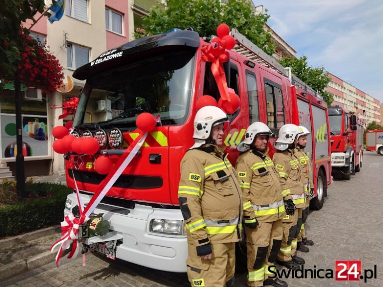 OSP Żelazów z nowym wozem bojowym [FOTO]