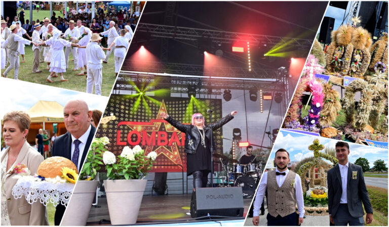 Od pięknych wieńców dożynkowych po koncert zespołu Lombard. Gmina Świdnica podziękowała za plony [FOTO/VIDEO]