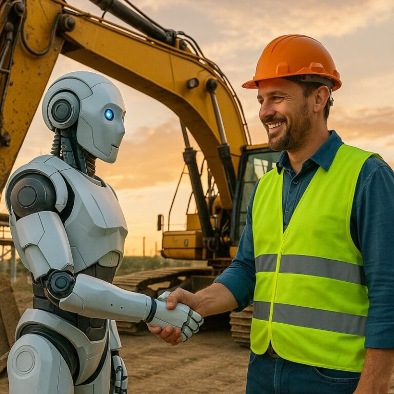 Koparka 2030: Czy roboty zabiorą pracę operatorom?