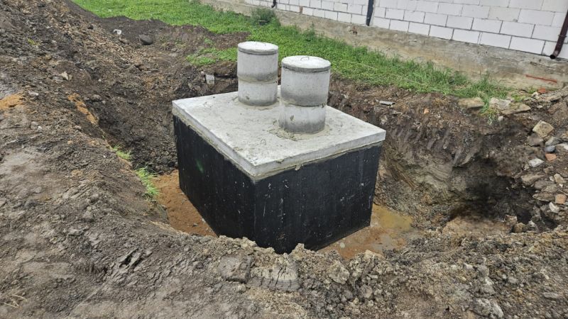 szamba betonowe z montażem i wykopem 