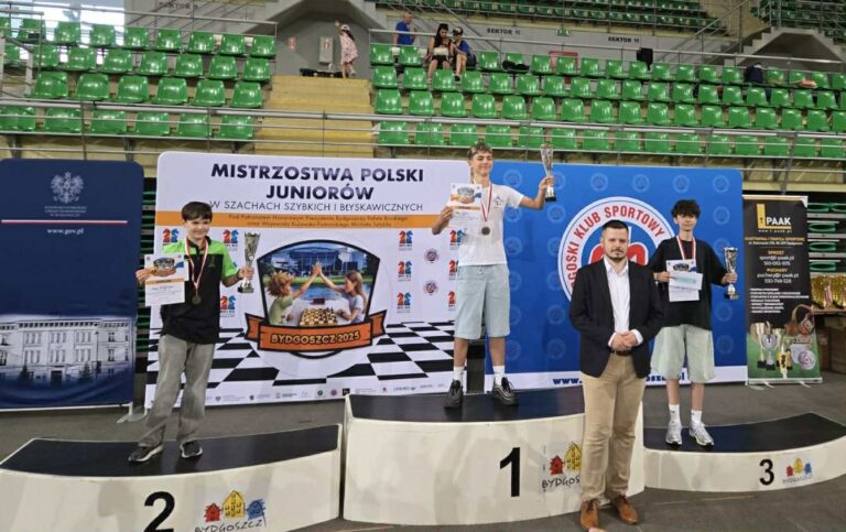 Oskar Kiszkiel brązowym medalistą Mistrzostw Polski Juniorów!