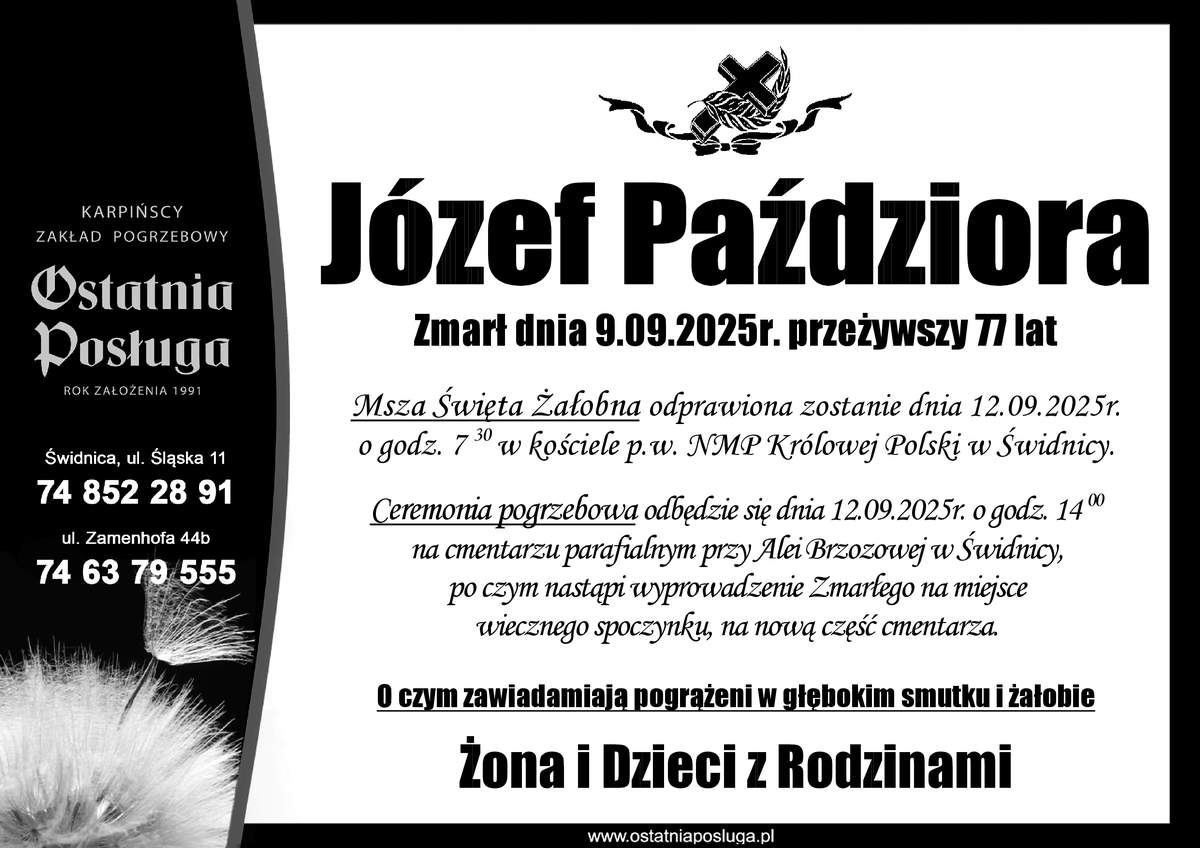 Józef Paździora
