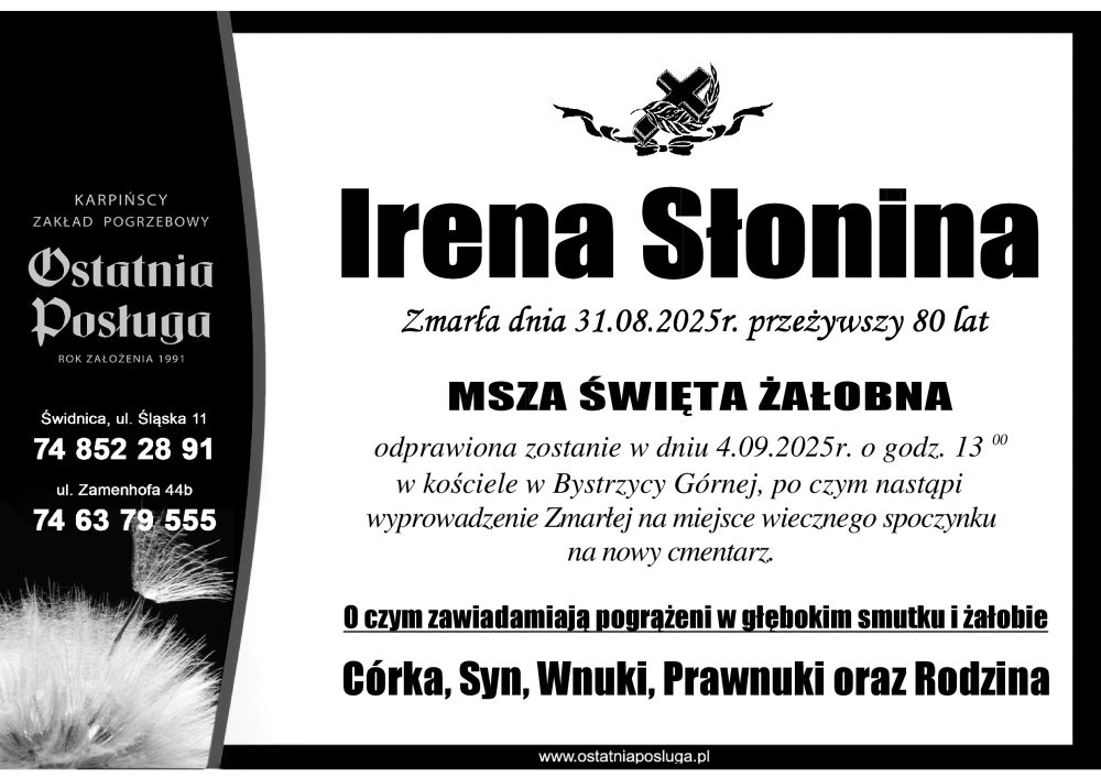 Irena Słonina