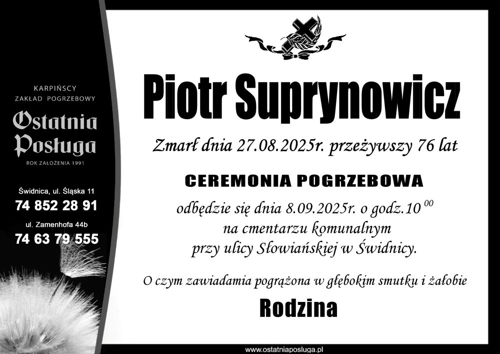Piotr Suprynowicz
