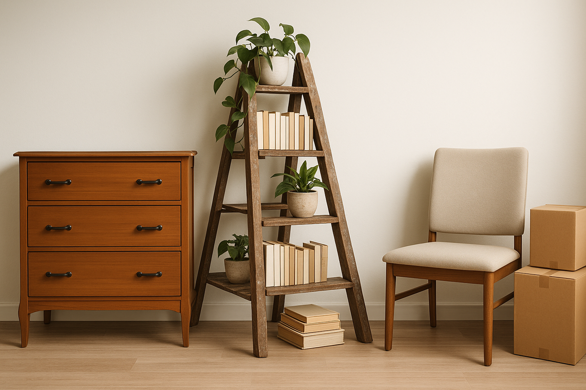 Trzy sposoby na wykorzystanie starych mebli zamiast wyrzucania ich na śmieci