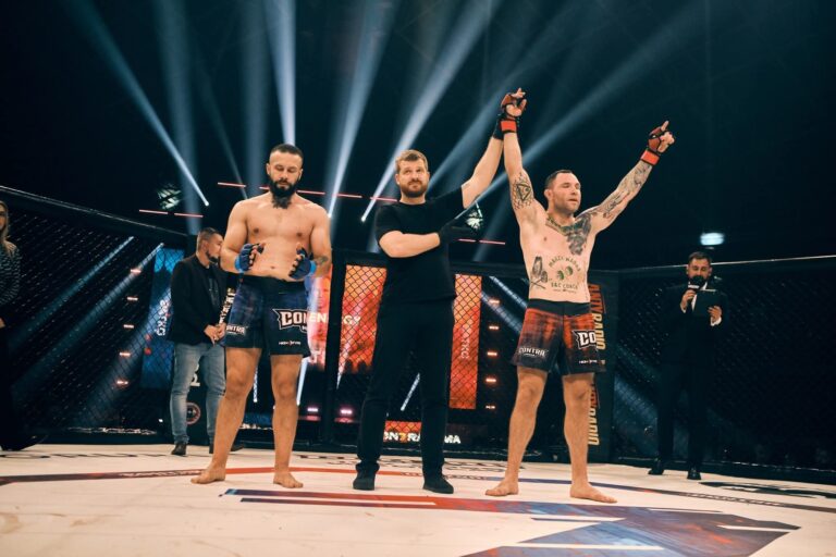 Świdnicki fighter triumfuje w oktagonie podczas zawodowej gali [FOTO]