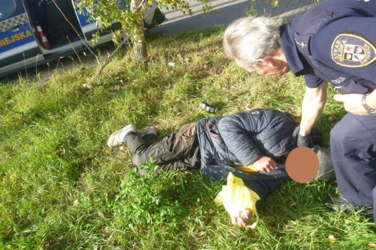 Parkowanie na kopercie, pomoc niepełnosprawnej. Interwencje straży miejskiej