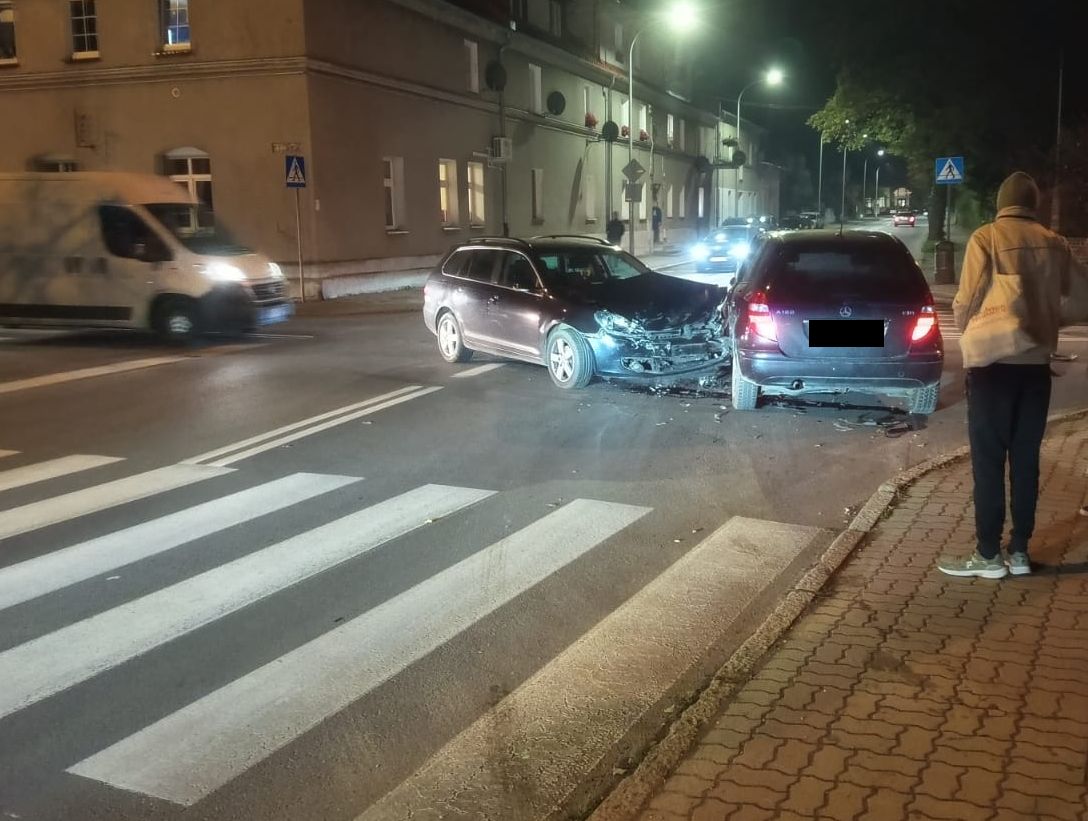 „Spotkali się” na skrzyżowaniu