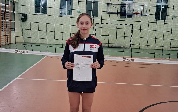 Nasza młoda siatkarka z powołaniem do młodzieżowej kadry Polski!
