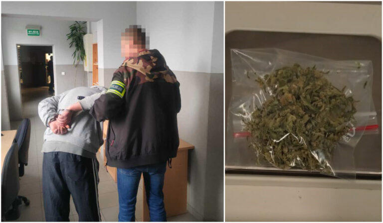 Był poszukiwany, wpadł ze środkami odurzającymi