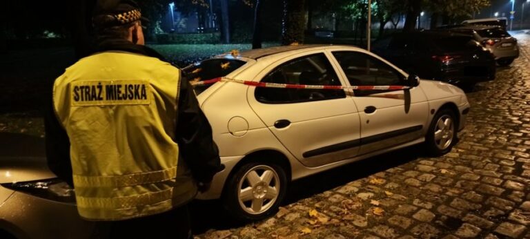 Imprezy na placu Grunwaldzkim, parkowanie na zieleni. Interwencje straży miejskiej