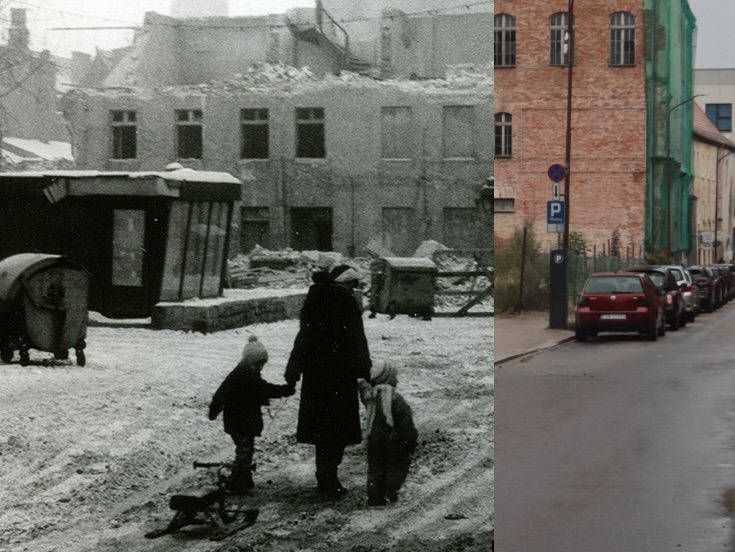 Świdnica wczoraj i dziś. Ulica Różana