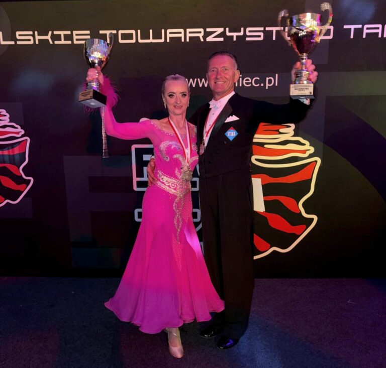 Roztańczona nauczycielka znów na podium! Kolejny sukces państwa Wojasów
