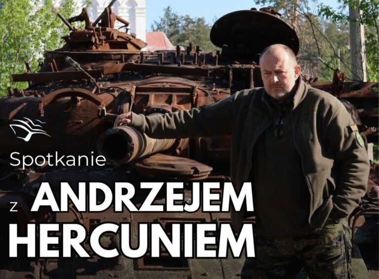 Wolontariusz na froncie. Spotkanie z Andrzejem Hercuniem
