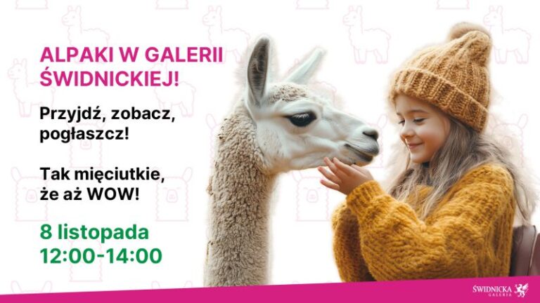 Alpaki zawitają do Galerii Świdnickiej