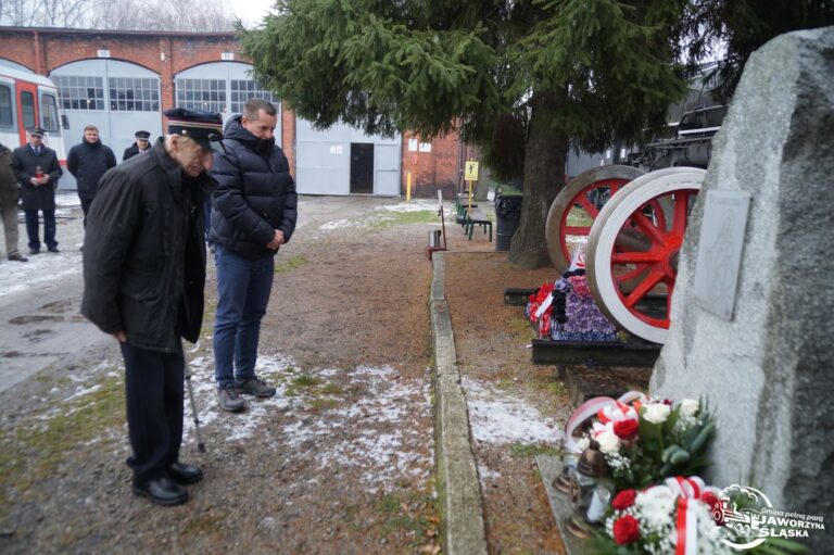 Jaworzyna Śląska. Uczcili Dzień Kolejarza [FOTO]
