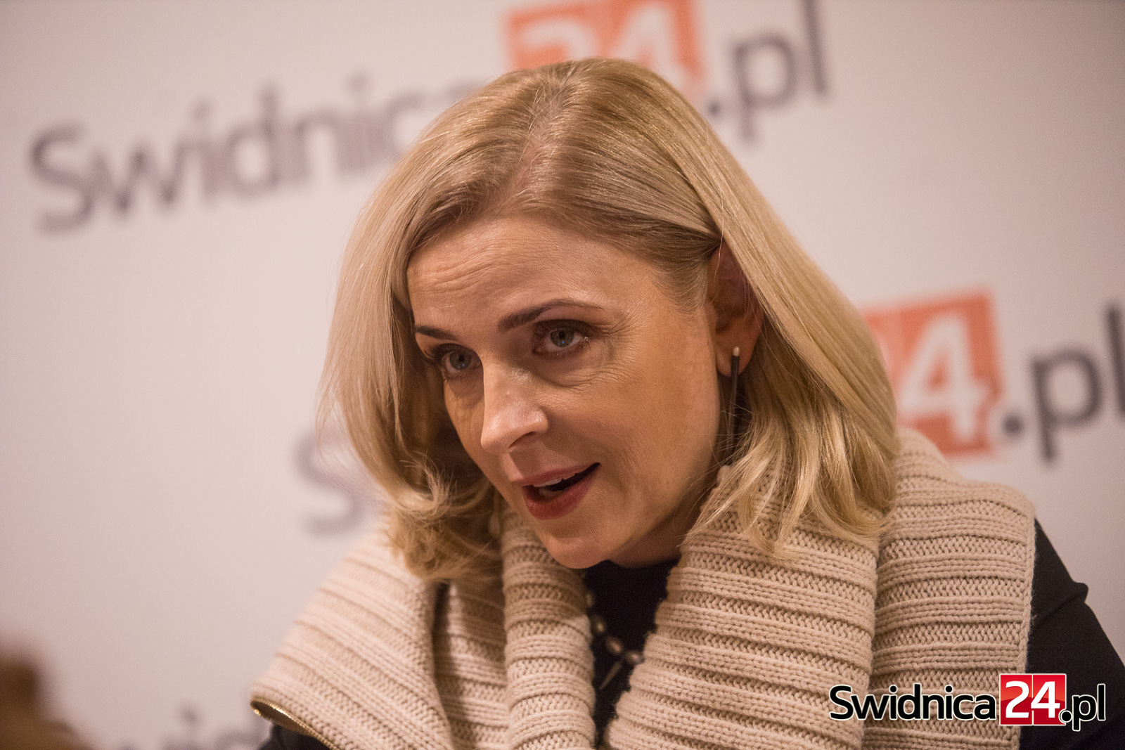 Joanna Mucha (Polska 2050) w Świdnicy: Wierzę w 14% poparcie w 2027 roku