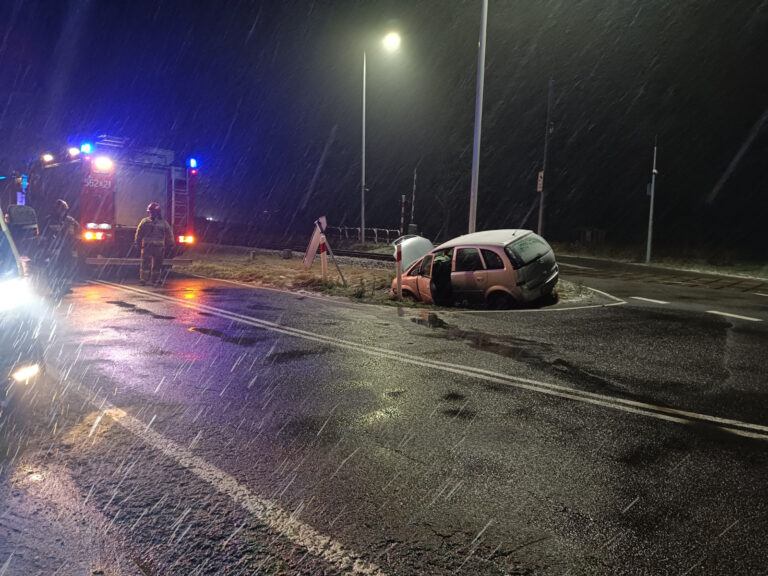 Jazdę zakończył w rowie [FOTO]