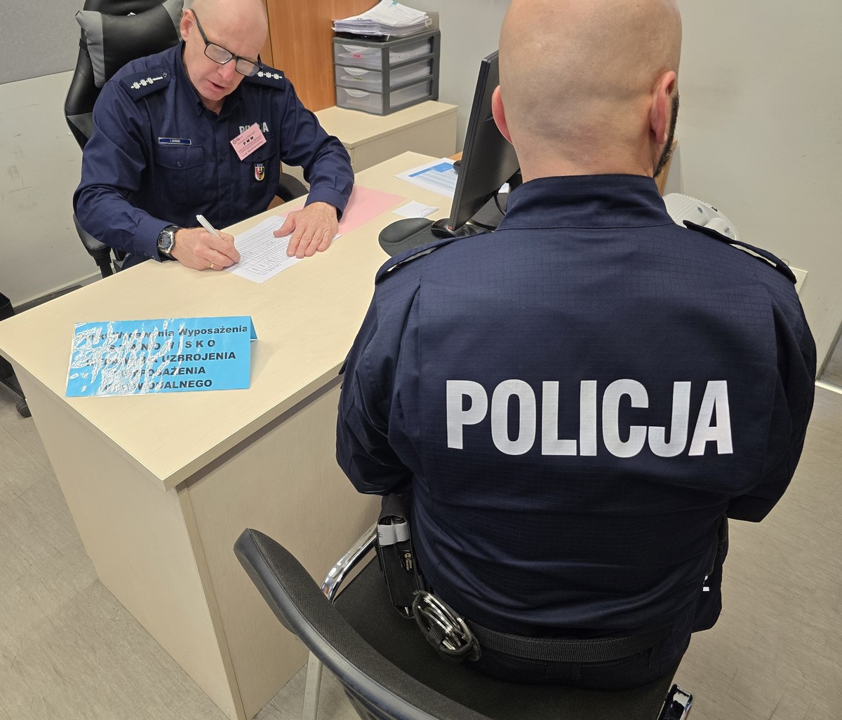 Ćwiczenia pod kryptonimem „Egida-25” w świdnickiej komendzie [FOTO]