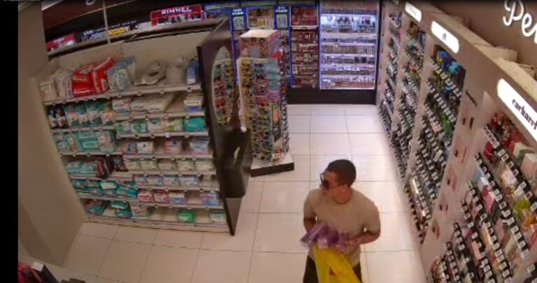 Kolejna kradzież w drogerii i apel o ustalenie tożsamości