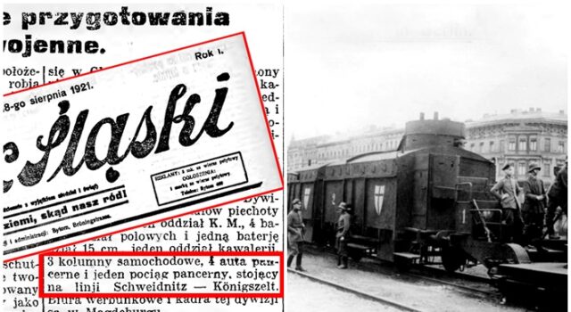 Historyczna ciekawostka: Pociąg pancerny w Świdnicy