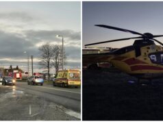 Potrącenie na trasie kolejowej Wrocław-Świdnica