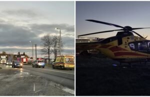 Potrącenie na trasie kolejowej Wrocław-Świdnica