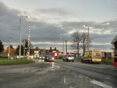 Potrącenie na trasie kolejowej Wrocław-Świdnica