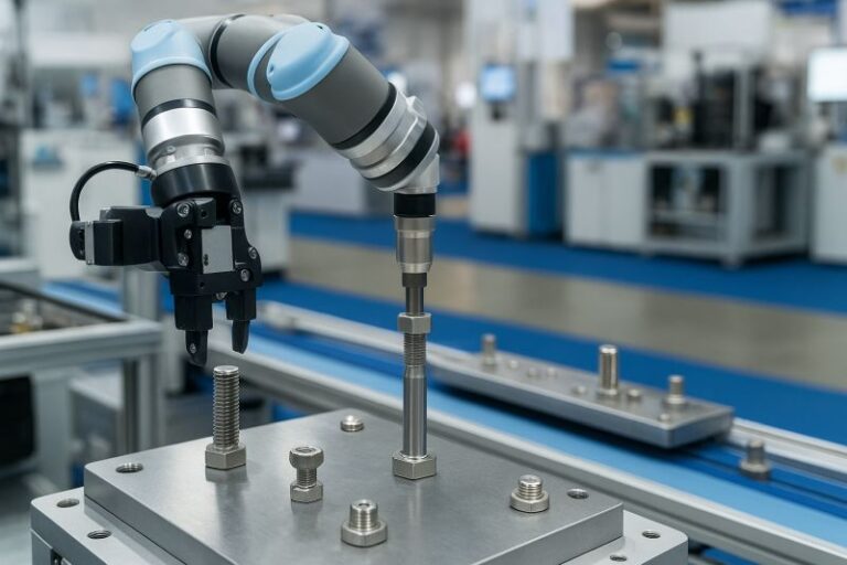 Elementy złączne w przemyśle 4.0 – jak automatyzacja zmienia wymagania wobec śrub, nakrętek i podkładek