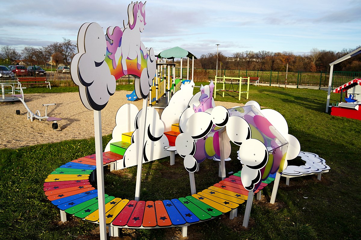 Edukacyjny plac zabaw powstał przy gminnym żłobku w Pszennie [FOTO]
