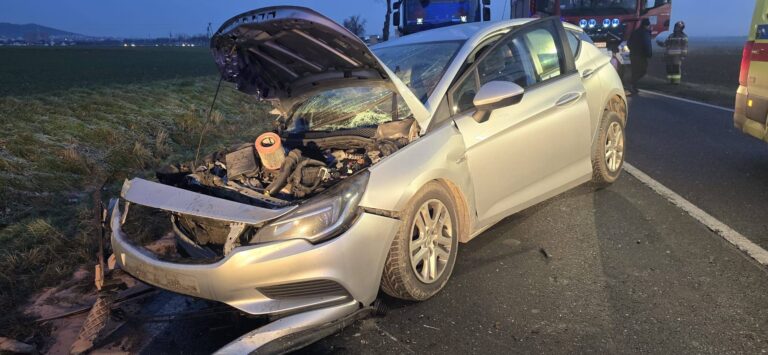 Ze zderzenia z drzewem kierowca wyszedł cało [FOTO]