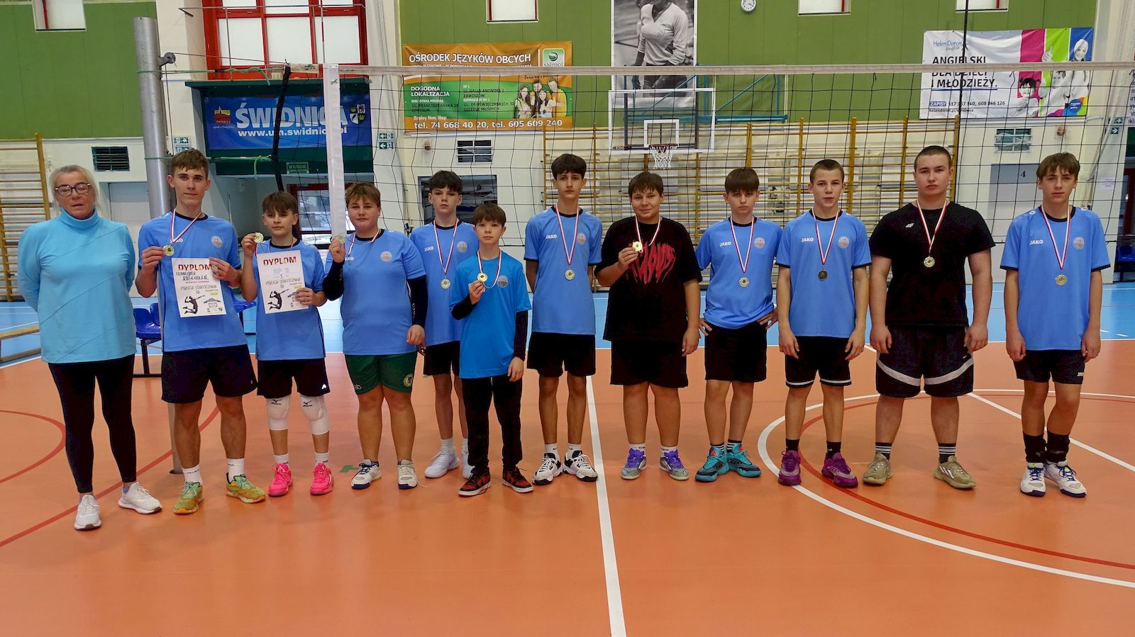 W siatkarskich zmagań najlepsi zawodnicy SP 2 [FOTO/WYNIKI]