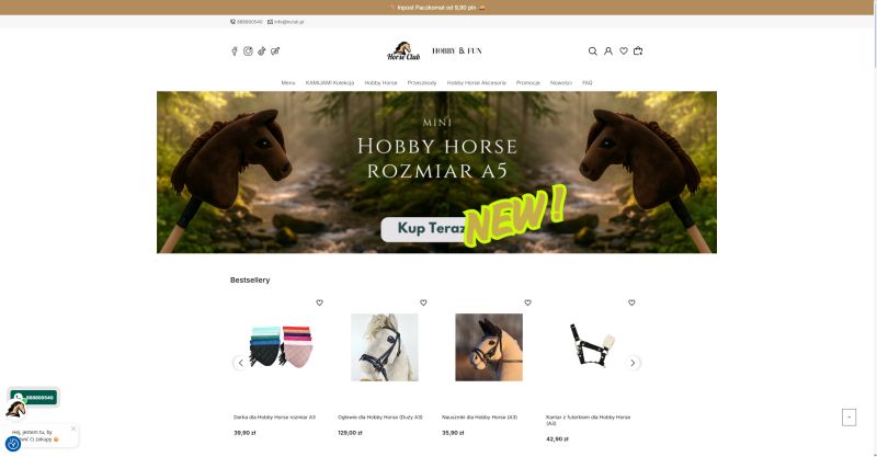 Hobby horsing - Sklep Horse Club