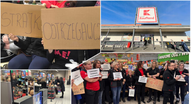 Kaufland strajk ostrzegawczy 2025.12.14-mix Kaufland strajk ostrzegawczy 2025.12.14-mix