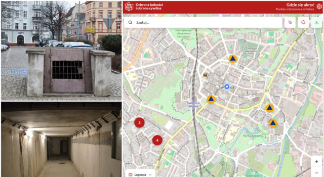 Gdzie szukać schronienia w razie zagrożenia? Na interaktywnej mapie kilkadziesiąt punktów w powiecie świdnickim